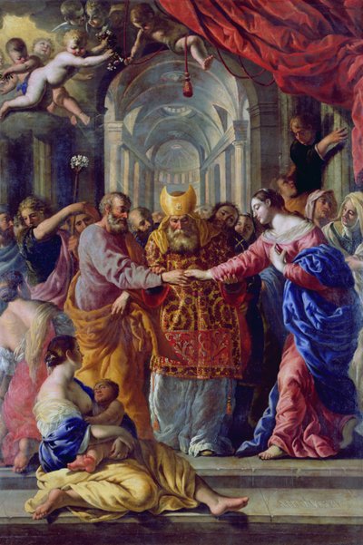 Matrimonio della Vergine da Antonio Verrio